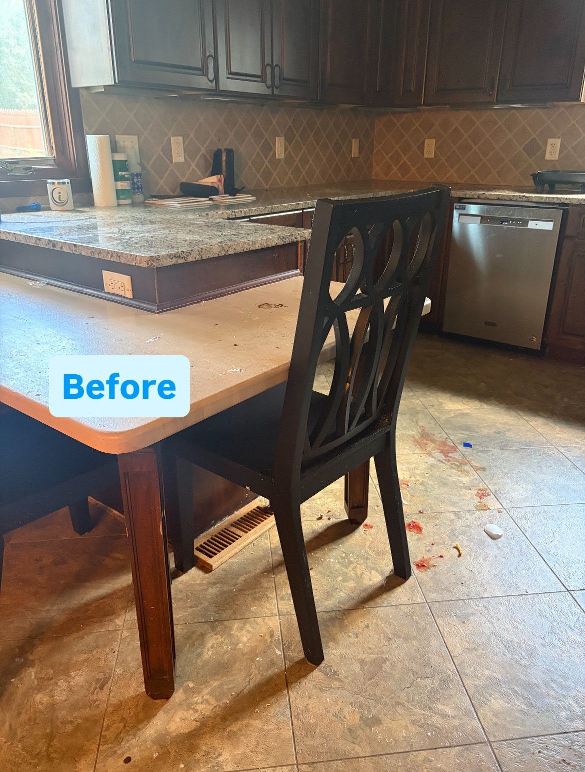 Before and after example - before